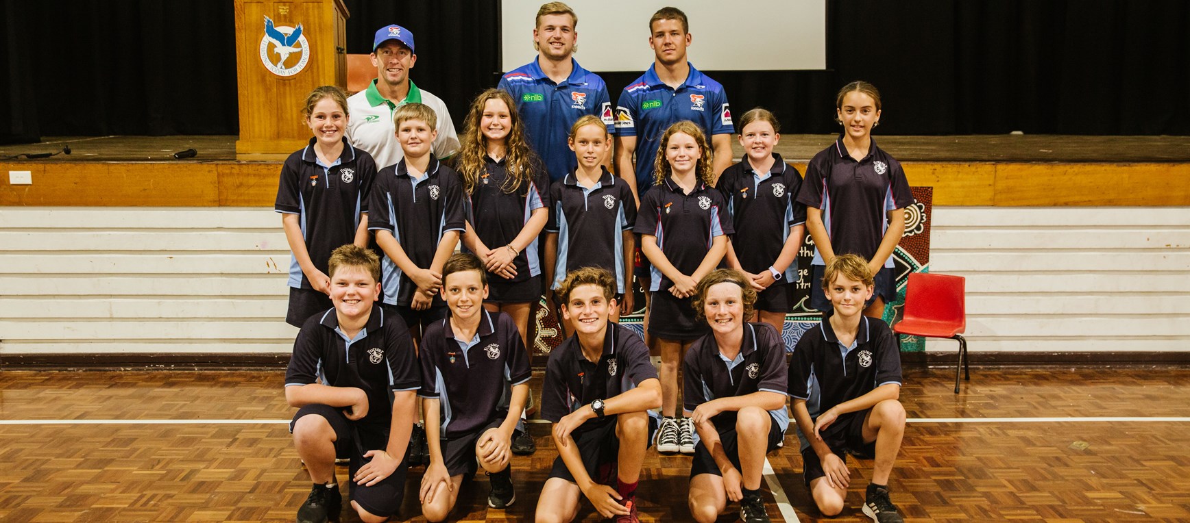 Knights take part in NRL Road to Region initiative