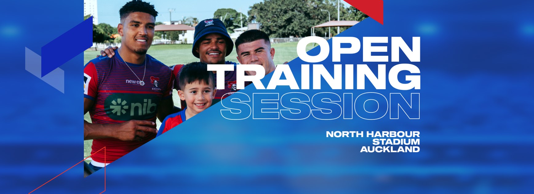 Knights to hold open training session in Auckland