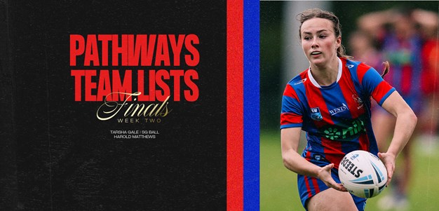 Pathways Team Lists | Semi Finals