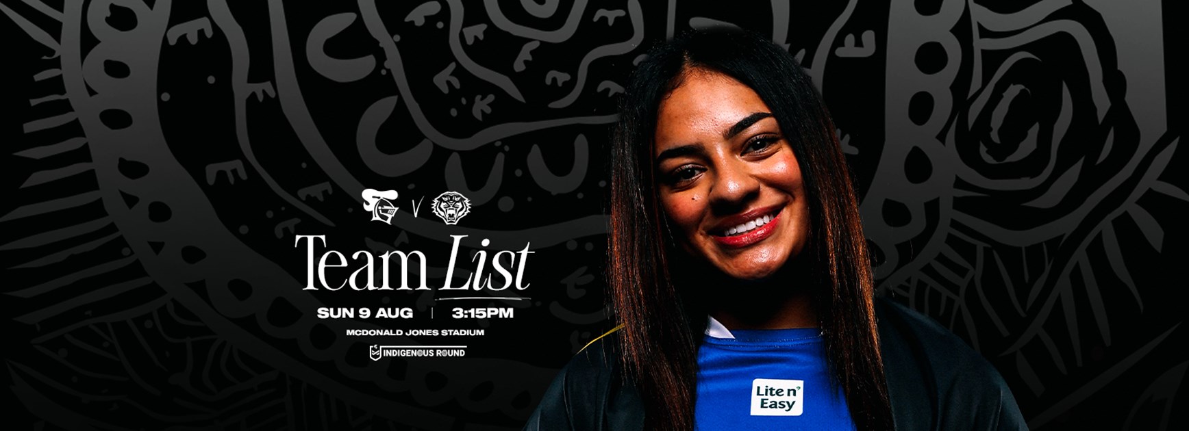 Round 6 NRLW team list