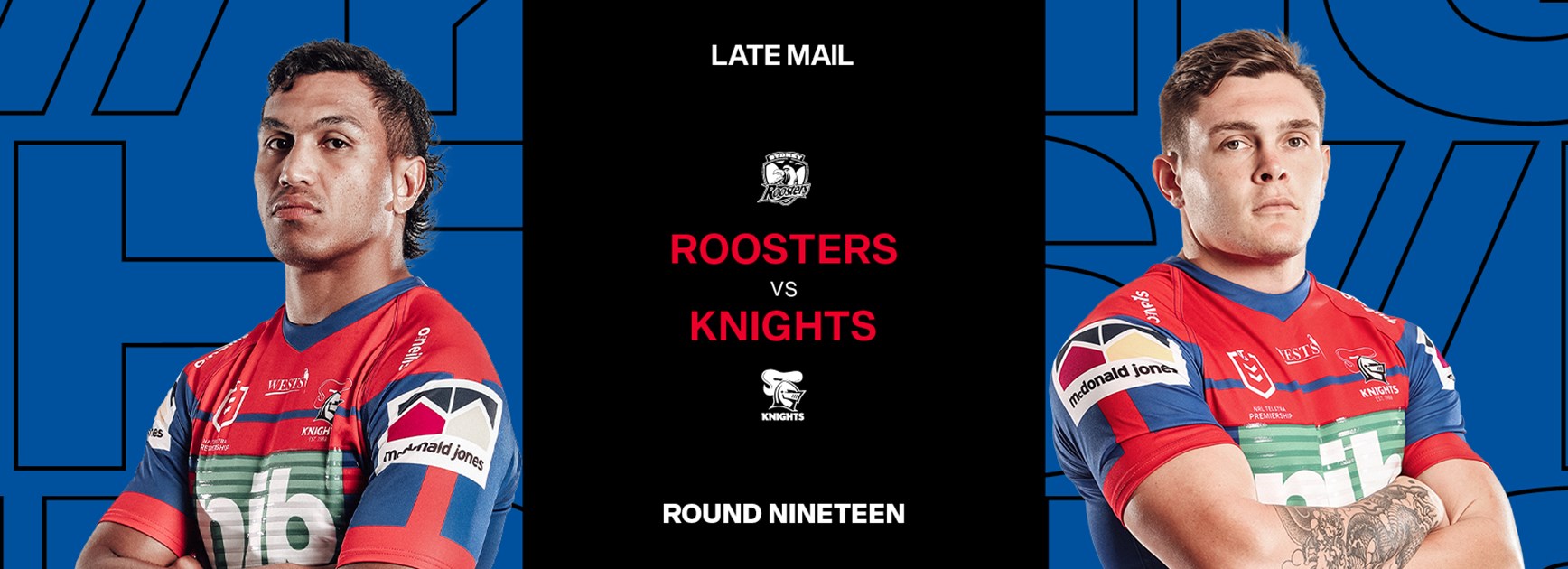 Late Mail: Team confirmed to face Roosters