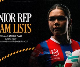 Senior Rep Team Lists | Finals Week Two