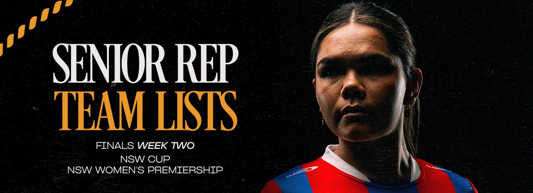 Senior Rep Team Lists | Finals Week Two