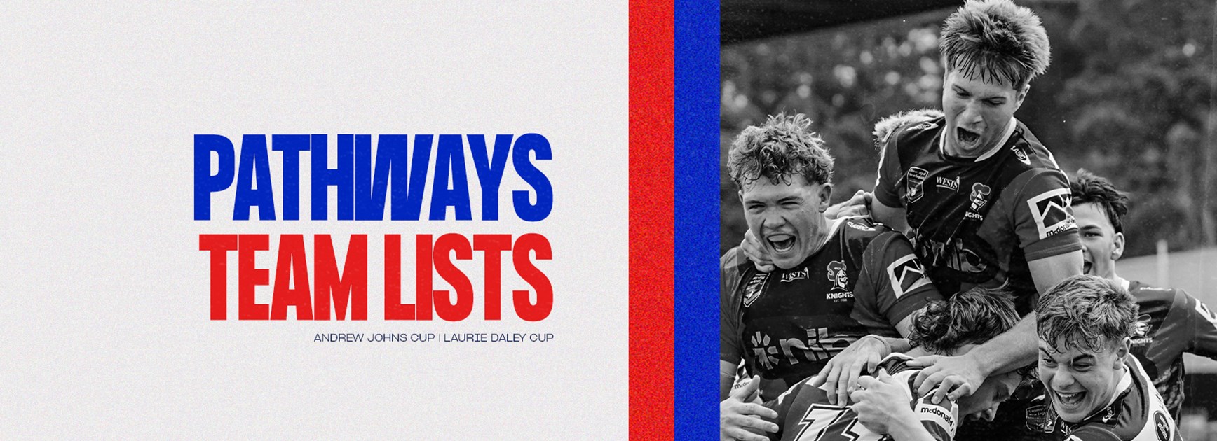 Round 1 Andrew Johns & Laurie Daley Cup team lists