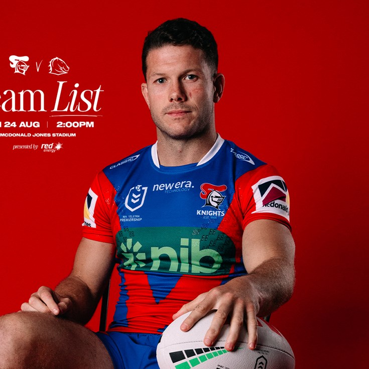 Round 25 NRL team list