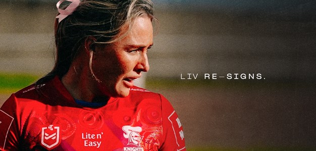 Knights re-sign Olivia Higgins