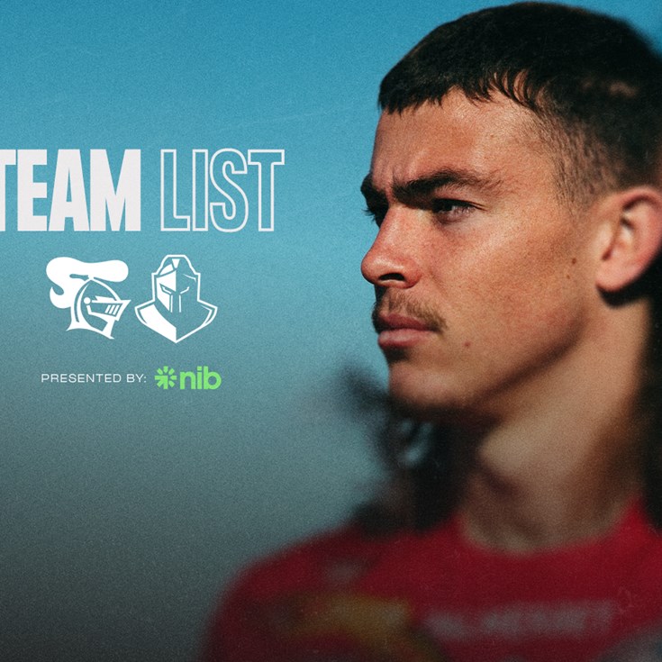 NRL Team List | Round 24