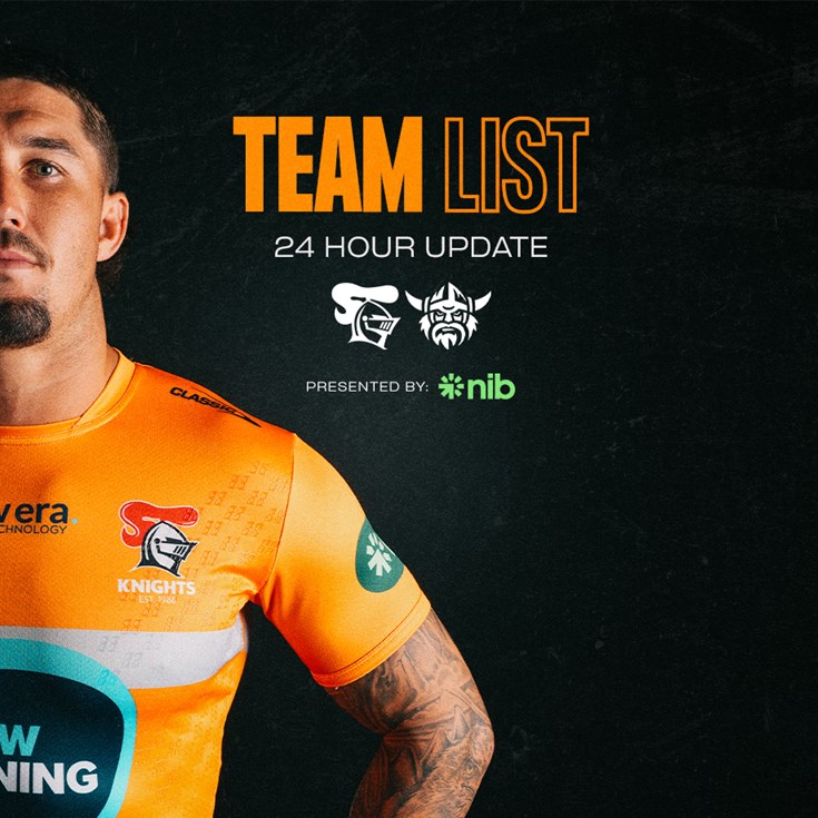 24 Hour Update | Round 5 vs Raiders