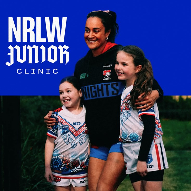 Newcastle Knights NRLW League Stars Clinic Comes to Muswellbrook