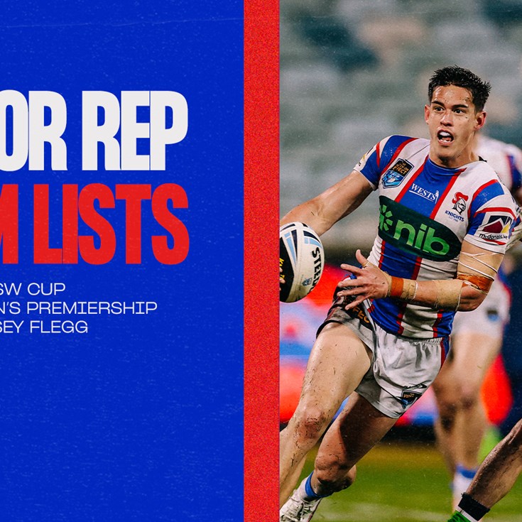 Senior Rep Team Lists | Round 25 & Round 10