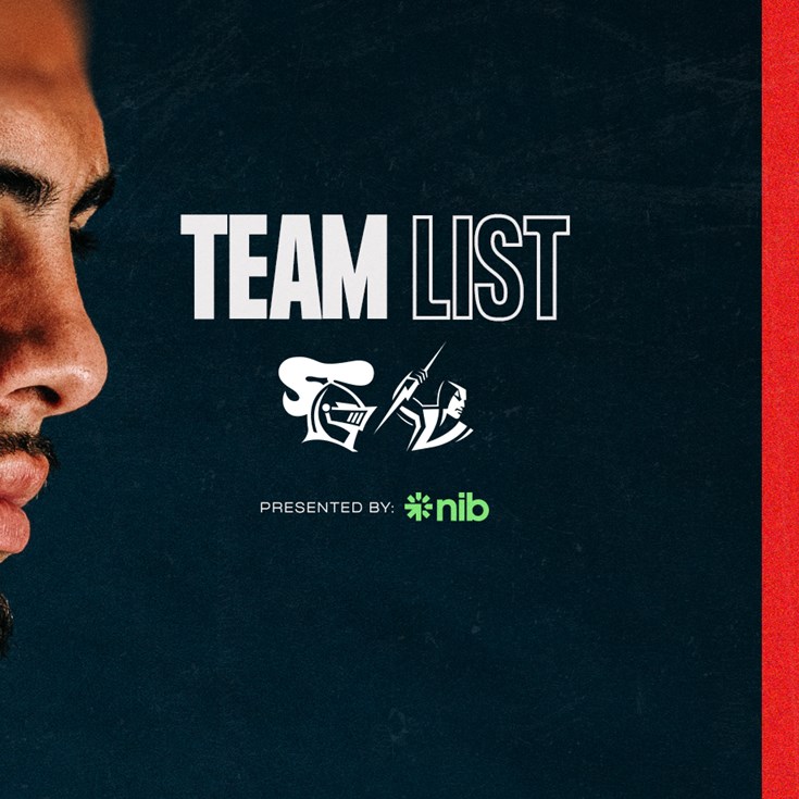 NRL Team List | Round 14
