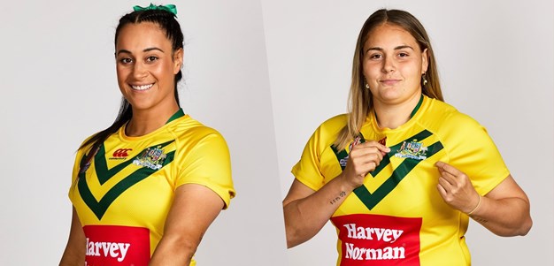 Johnston and Clydsdale named to make Jillaroos debut