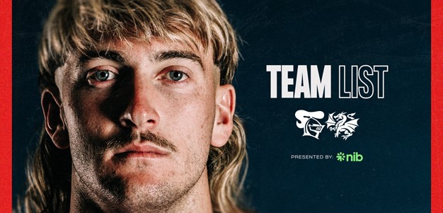 NRL Team List | Round 16