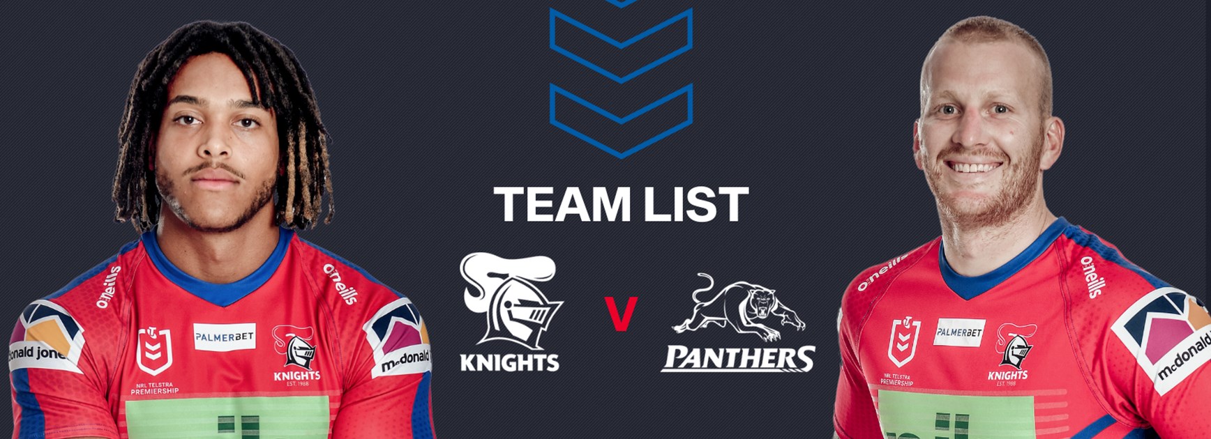 Knights v Panthers Round 14 NRL team list