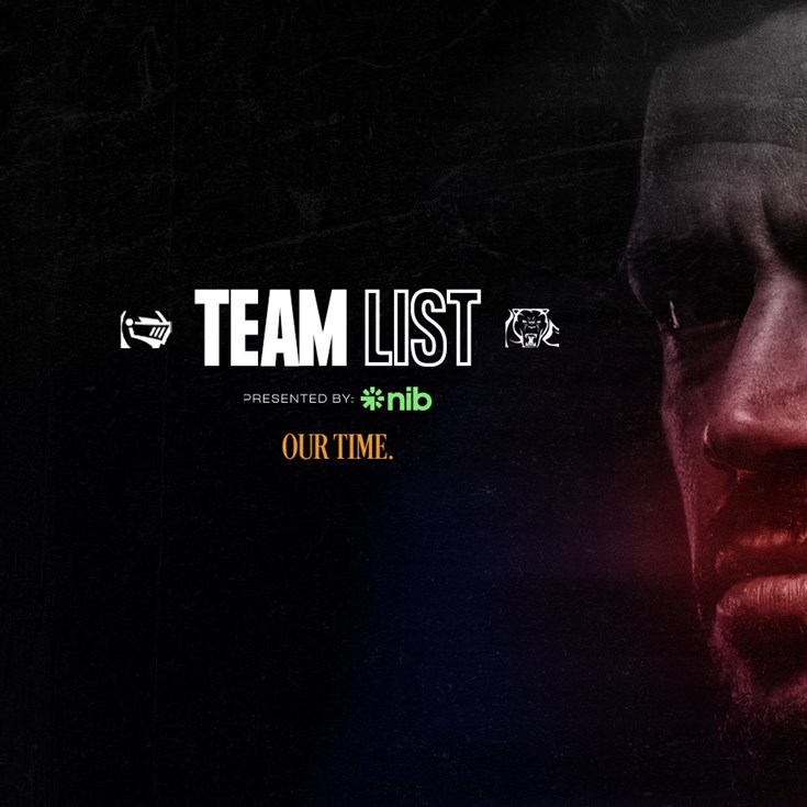 NRL Team List | Preliminary Final