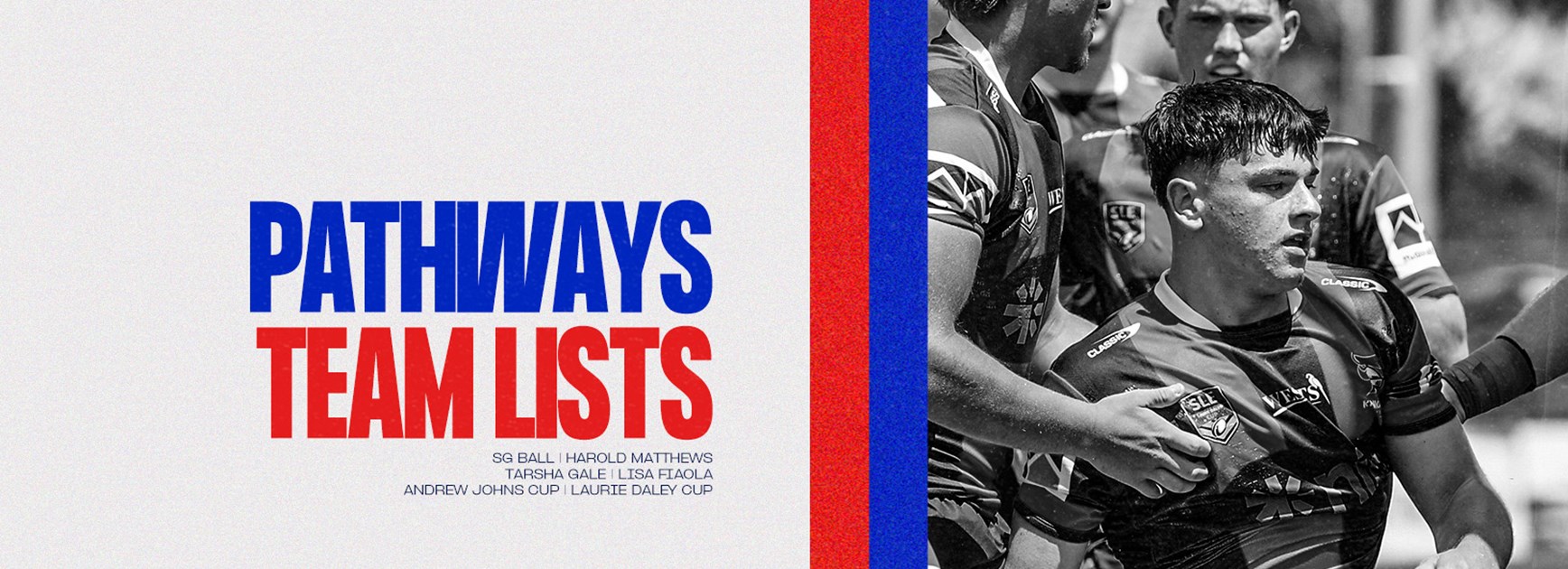 Pathways team lists | Round 1