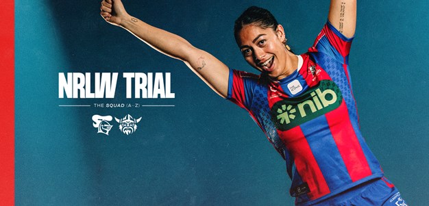 NRLW Squad | Trial vs Raiders