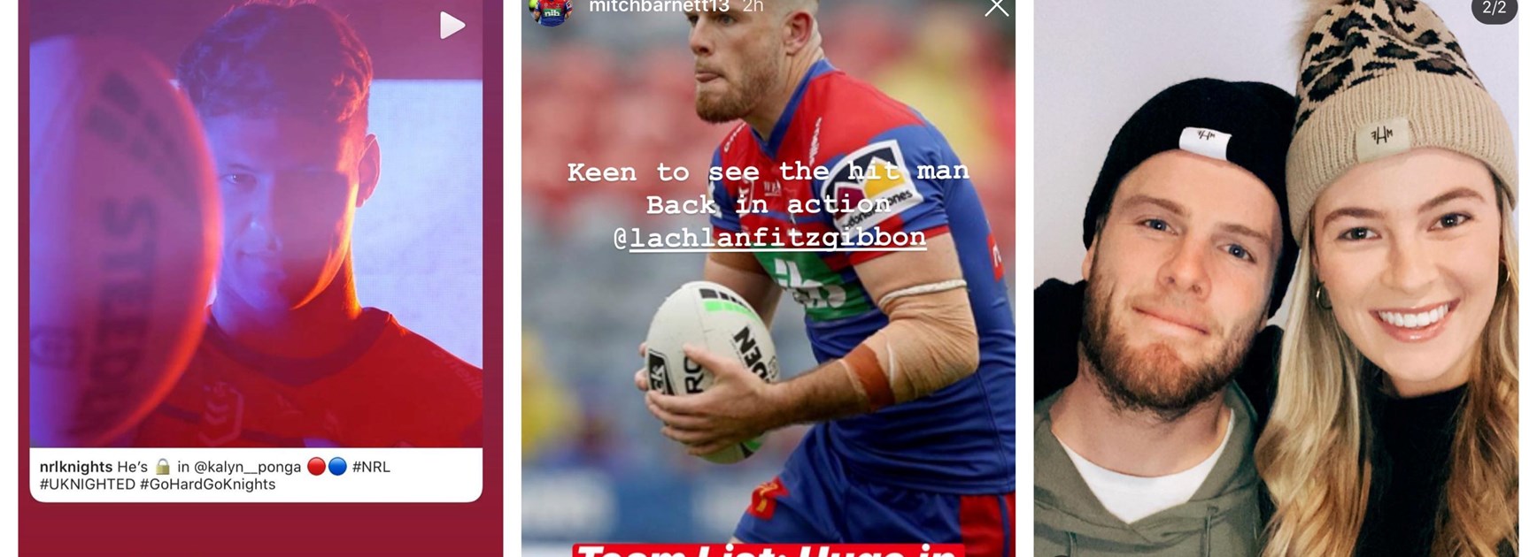 Social: KP reaction, Fitzy returns, Beanies at the ready