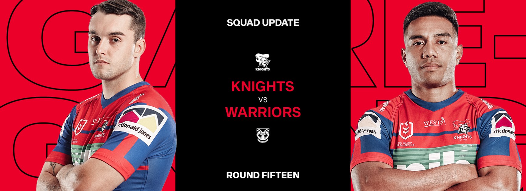 Squad Update: Backline reshuffle confirmed for must-win Warriors clash