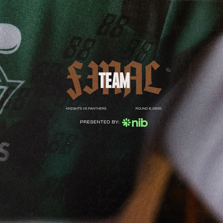 Final Team | Round 8 vs Panthers