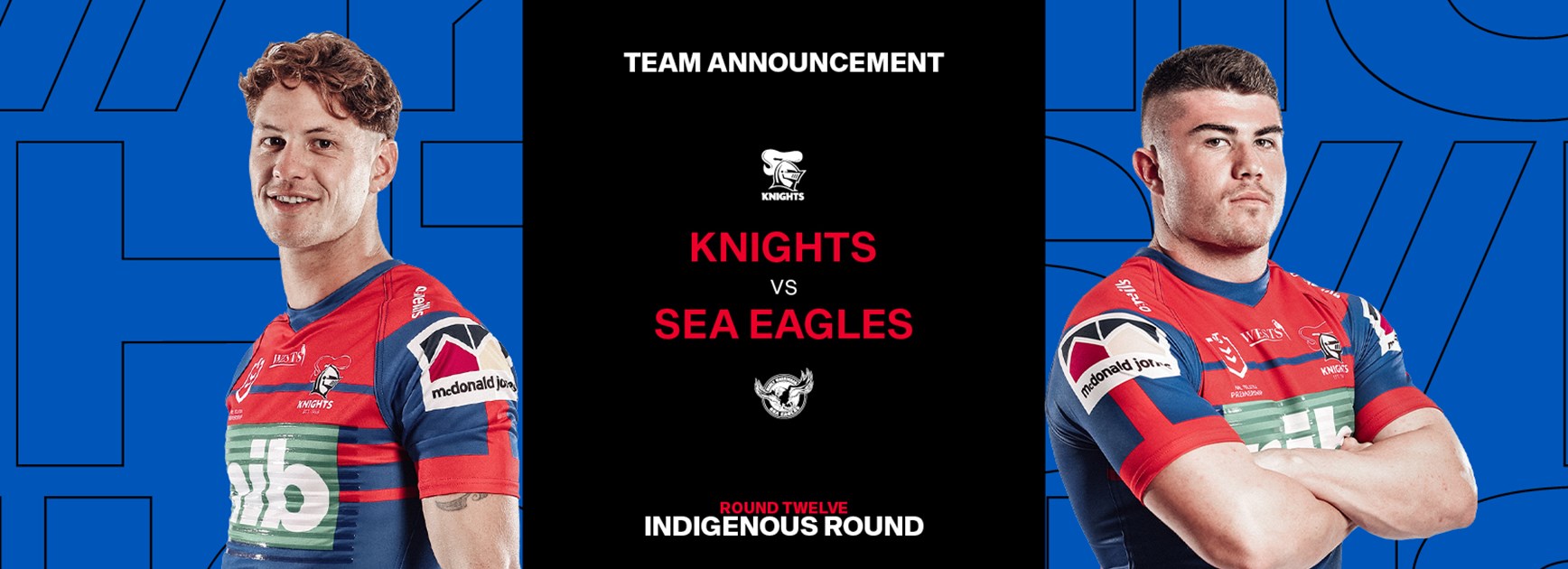 Knights v Sea Eagles Round 12 NRL team list