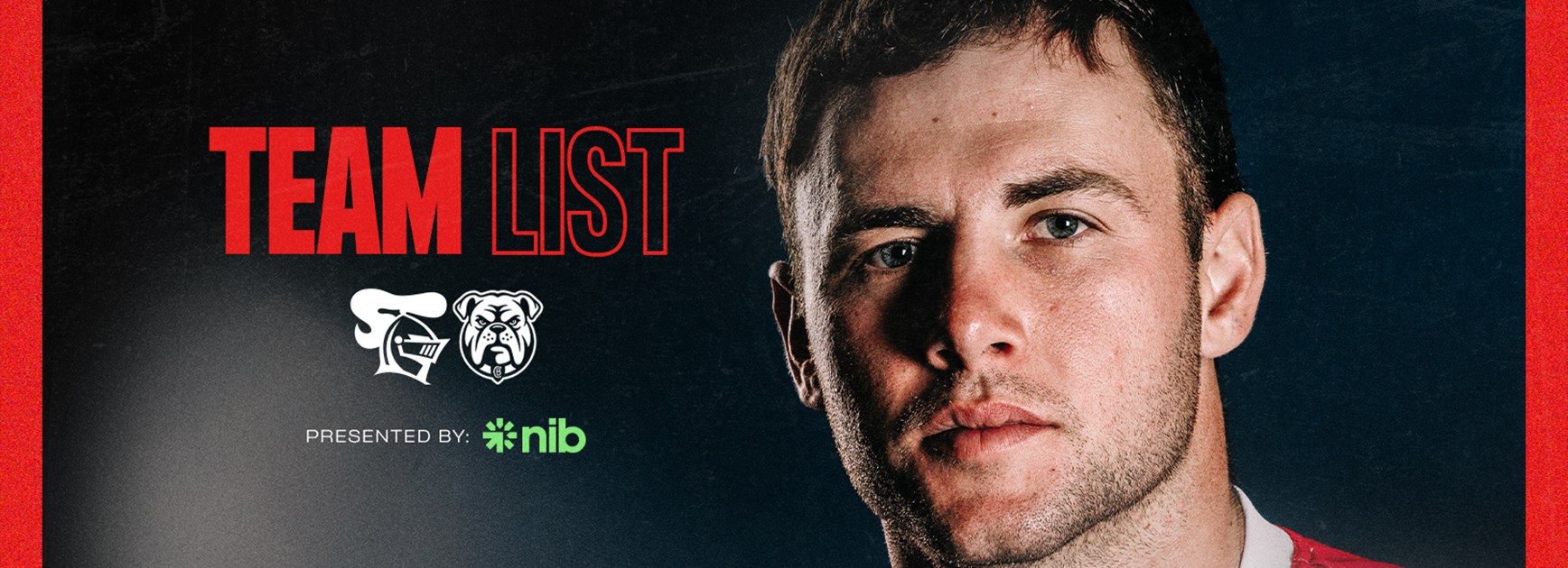 Team List | Round 4 vs Bulldogs