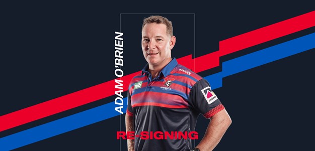 LOCKED IN | Adam O'Brien extends Knights deal