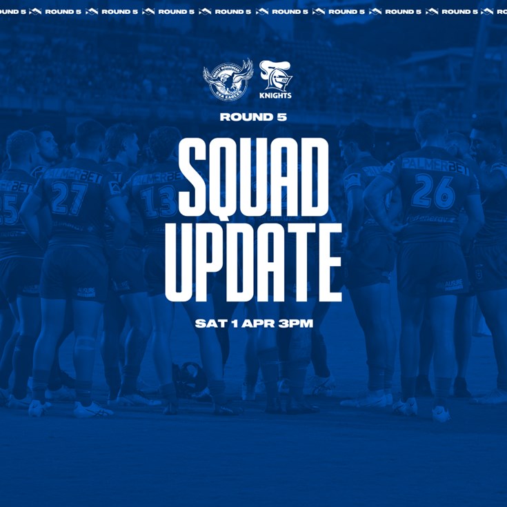 Squad Update: Change on the wing