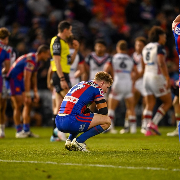 Gritty Knights downed by Roosters in Friday night nailbiter