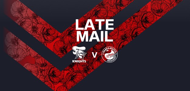 Late Mail: Change to the starting side
