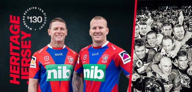 Celebrating the Past: Knights launch 2001 Heritage Jersey