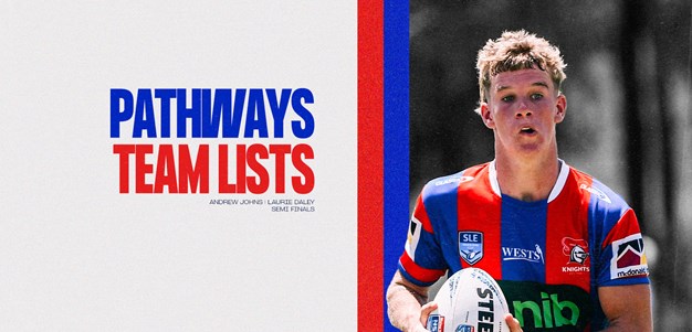 Pathways team lists | Regional Semi Finals