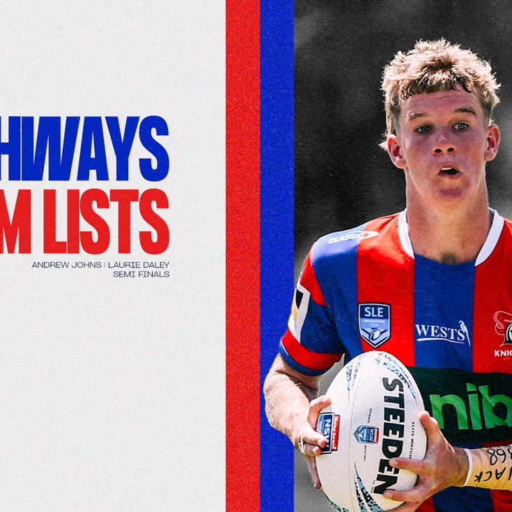 Pathways team lists | Regional Semi Finals