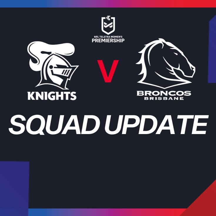 Squad Update: Changes made to NRLW side