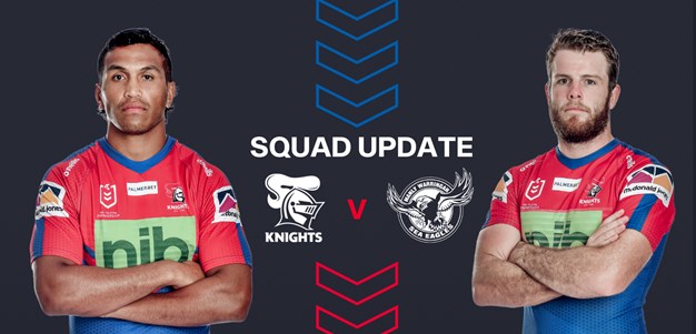 Squad Update: Changes confirmed ahead of Manly clash