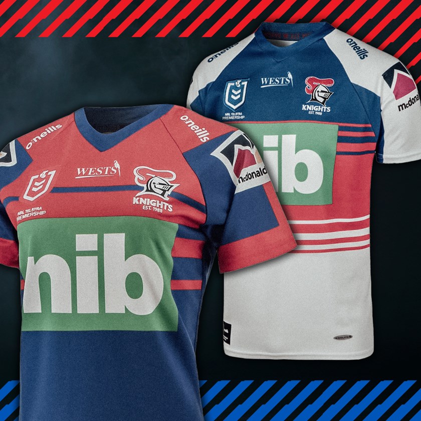 Knights reveal 2021 home and away jerseys