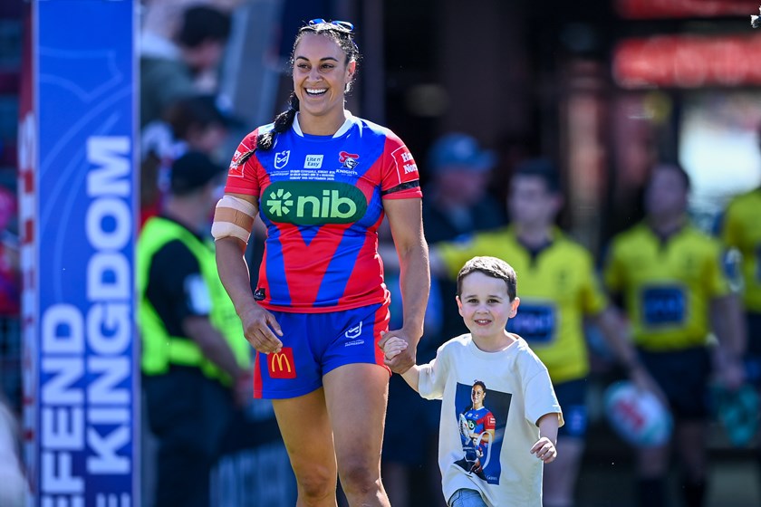 Novocastrian and NRLW captain Yasmin Clydsdale became the first Knight to reach 50 NRLW games in the competition.