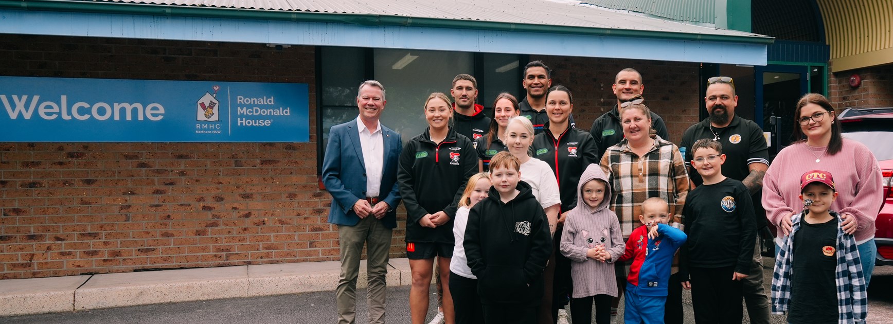 Knights Strong Pledges $2 Million to Expand Ronald McDonald House in Newcastle