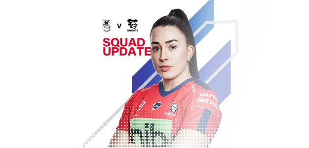 NRLW Squad Update: Two debutants included