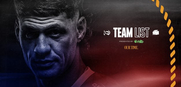 NRL Team List | Elimination Final