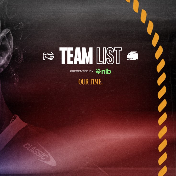 NRL Team List | Elimination Final
