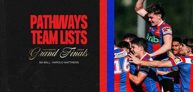 Pathways Team Lists | Grand Final