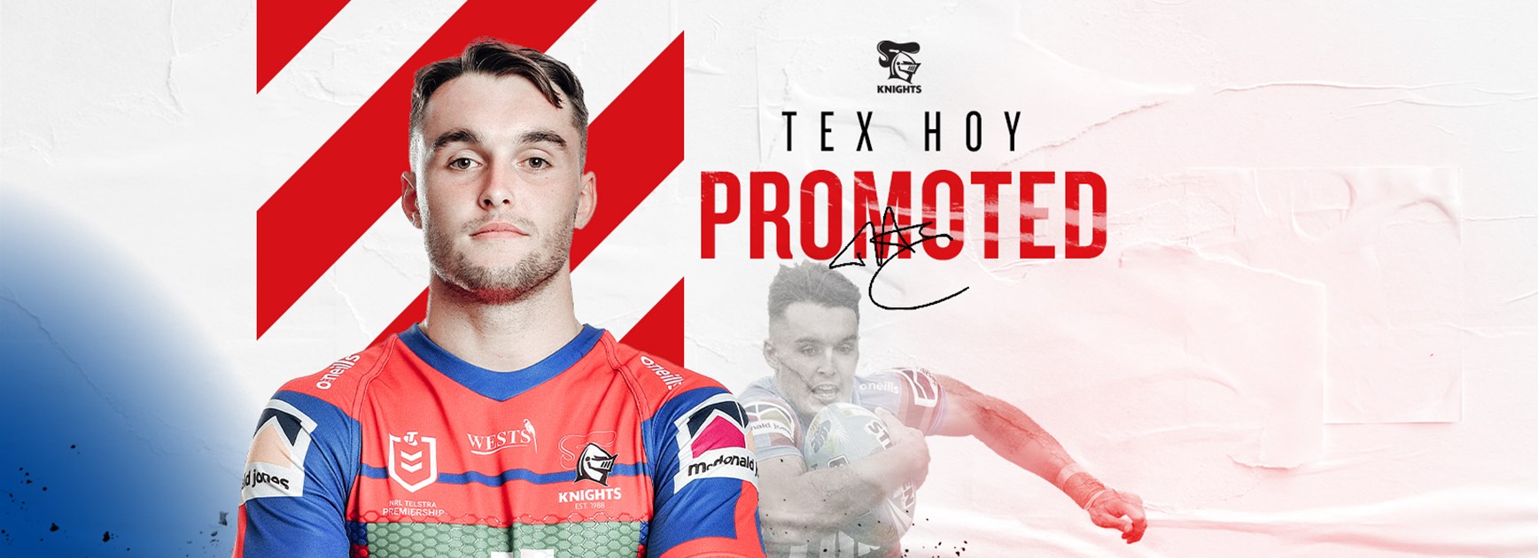 Tex Hoy promoted to Top 30 NRL squad