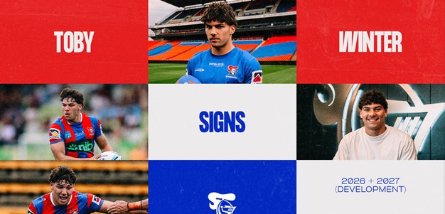 Newcastle Knights Extend Toby Winter