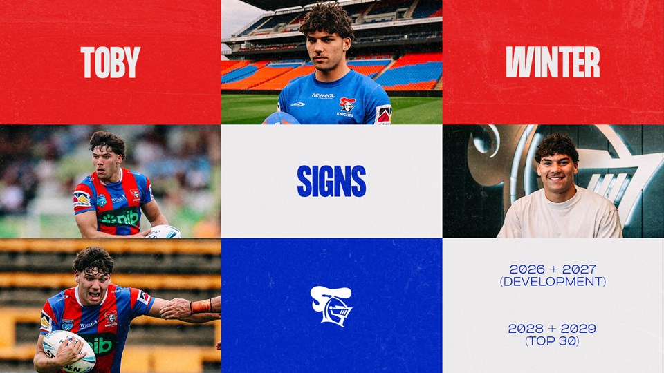 Newcastle Knights Extend Toby Winter