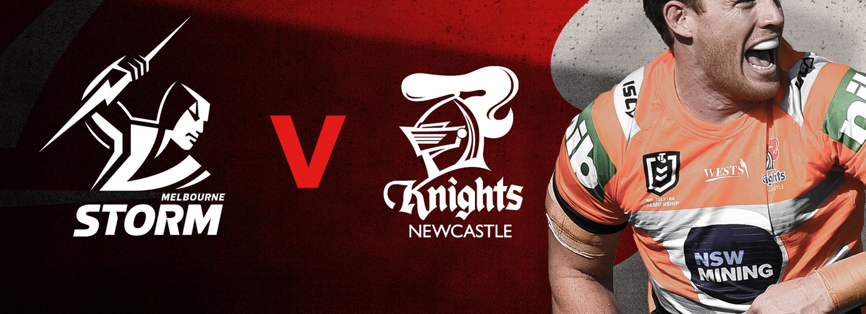 Knights v Storm Round 14 NRL team