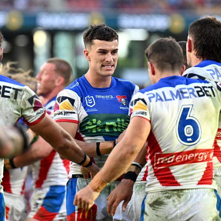 Knights produce stunning comeback to down the Titans at Magic Round