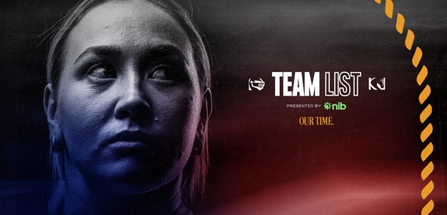 NRLW Team List | Elimination Final