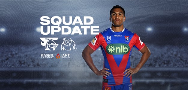 NRL Squad Update: Knights v Bulldogs