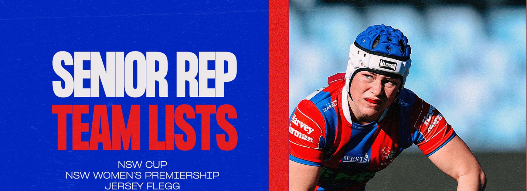 Senior Rep Team Lists | Round 19 & Round 5